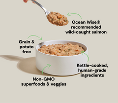 Wild-Caught Salmon Rustic Stew Topper for Dogs