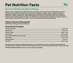 Goodbowl™ Harvest Chicken & Brown Rice Dog Kibble