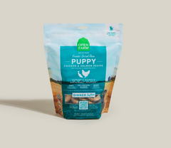 Chicken & Salmon Freeze Dried Raw Patties for Puppies