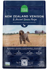 New Zealand Venison & Ancient Grains Dog Kibble