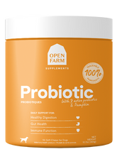 Probiotic Food Supplement Chews for Dogs