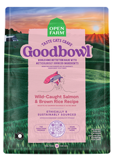 Goodbowl™ Wild-Caught Salmon & Brown Rice Cat Kibble
