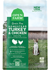 Homestead Turkey & Chicken Grain-Free Cat Kibble