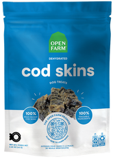 Dehydrated Cod Skins Treats