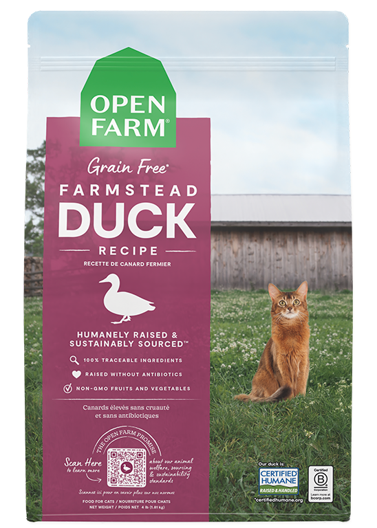 Farmstead Duck Grain-Free Cat Kibble