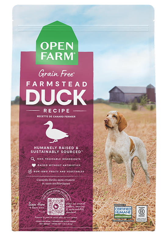 Farmstead Duck Grain-Free Dog Kibble