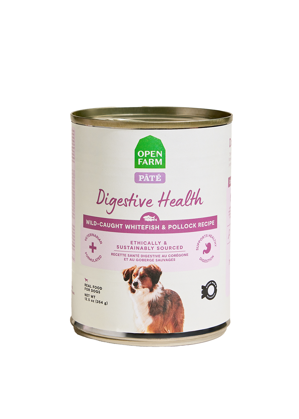 Wild-Caught Whitefish & Pollock Digestive Health Pâté for Dogs