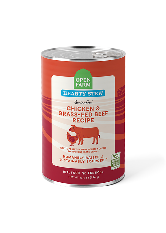 Chicken & Grass-Fed Beef Hearty Stew Wet Dog Food