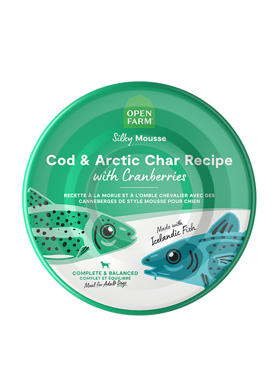 Icelandic Cod & Arctic Char Wet Food for Dogs