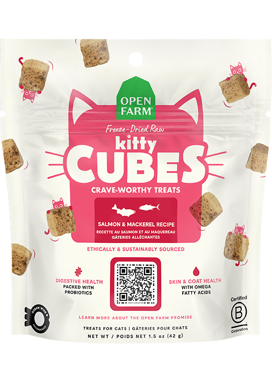 Salmon & Mackerel Kitty Cube Treats