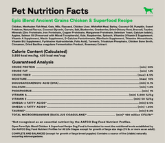Epic Blend Chicken & Superfood Dry Dog Food