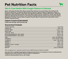 Salmon & Oatmeal Skin & Coat Health Dog Kibble