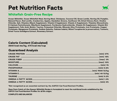Whitefish Grain-Free Cat Kibble