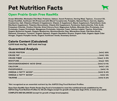 RawMix Open Prairie Grain-Free Dog Kibble