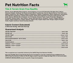 RawMix Tide & Terrain Grain-Free Dog Kibble