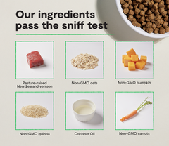 New Zealand Venison & Ancient Grains Dog Kibble