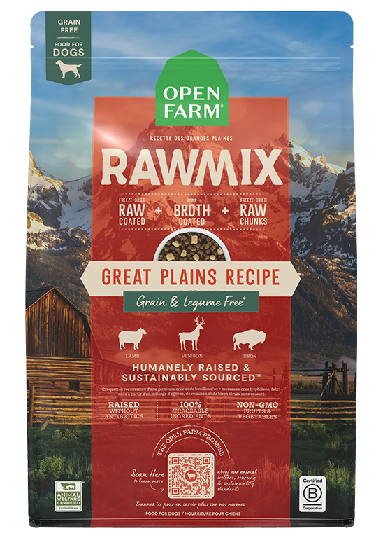 RawMix Great Plains Grain-Free Dog Kibble