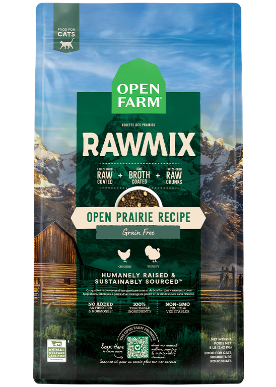 RawMix Open Prairie Grain-Free Cat Kibble