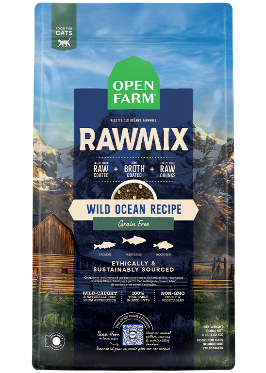 RawMix Wild Ocean Grain-Free Cat Kibble