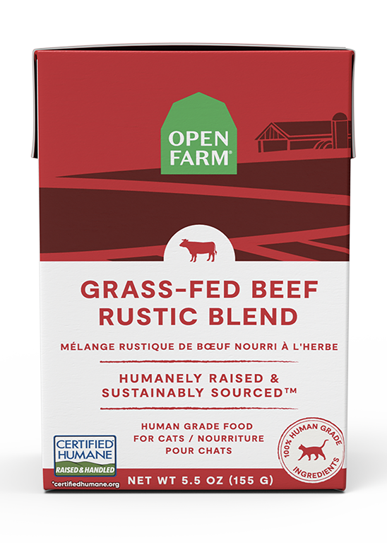 Grass-Fed Beef Rustic Blend Wet Cat Food