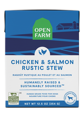 Chicken & Salmon Rustic Stew Wet Dog Food