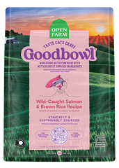 Goodbowl™ Wild-Caught Salmon & Brown Rice Cat Kibble