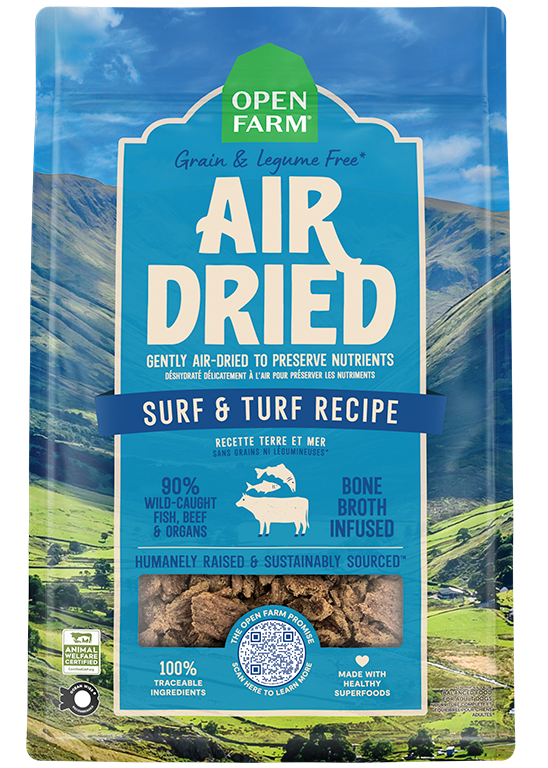 Surf & Turf Air Dried Recipe for Dogs