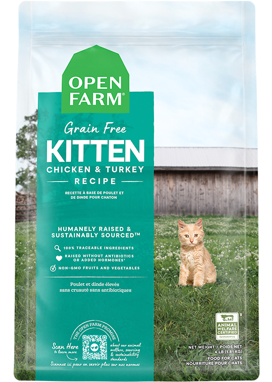 Chicken & Turkey Grain-Free Kitten Kibble