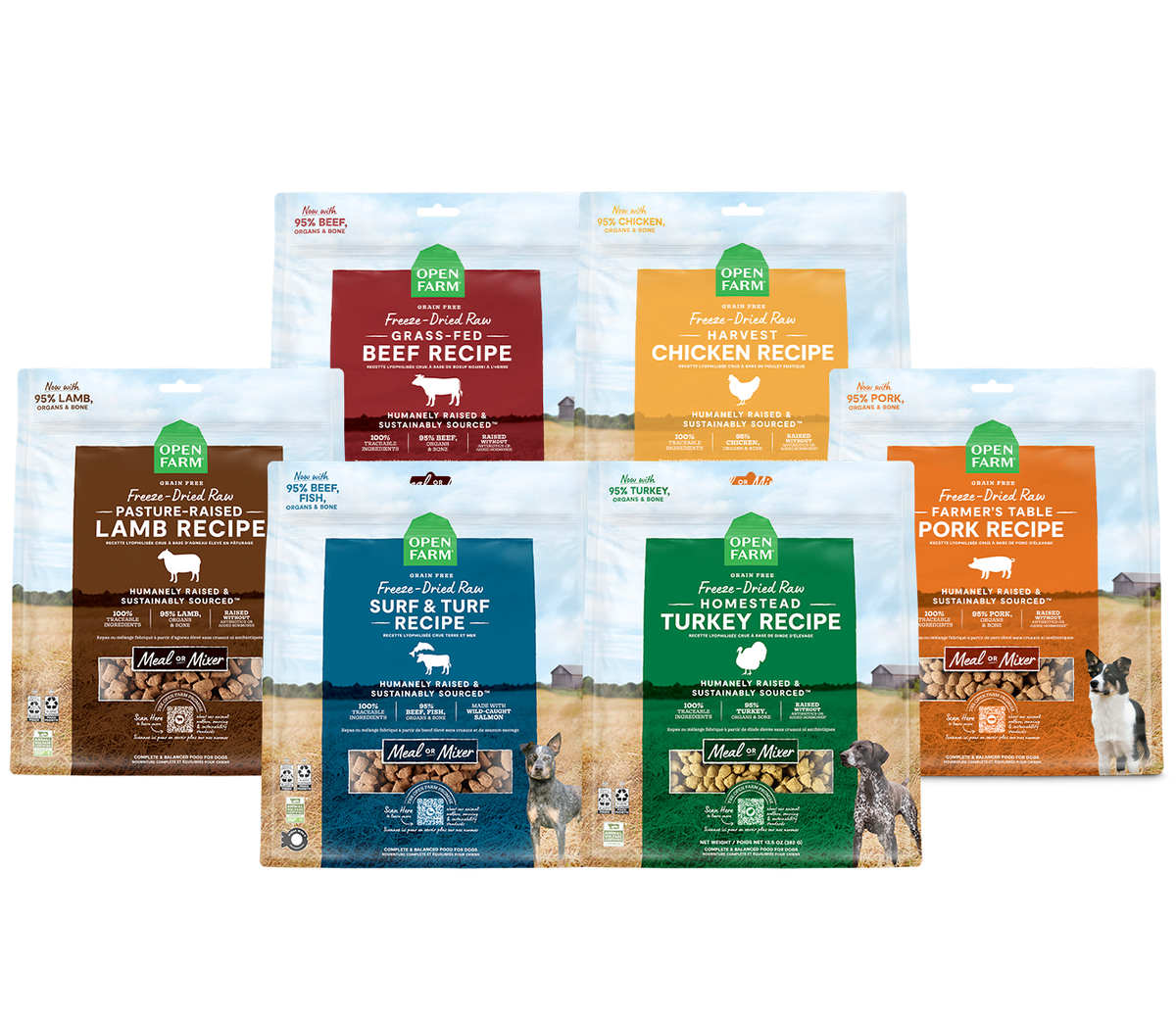 Freeze Dried Raw Variety Pack