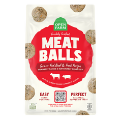 Grass-Fed Beef & Pork Freshly Crafted Meatballs for Dogs
