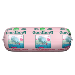 Goodbowl Turkey & Salmon Freshly Crafted Roll for Dogs